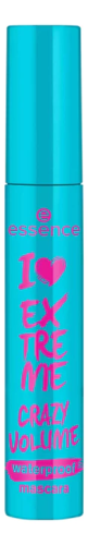 ESSENCE тушь д/ресниц с эффектом супер объема водостойкая I love extreme crazy volume waterproof ma